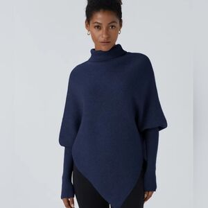 Halara Asymmetrical Turtleneck Sweater